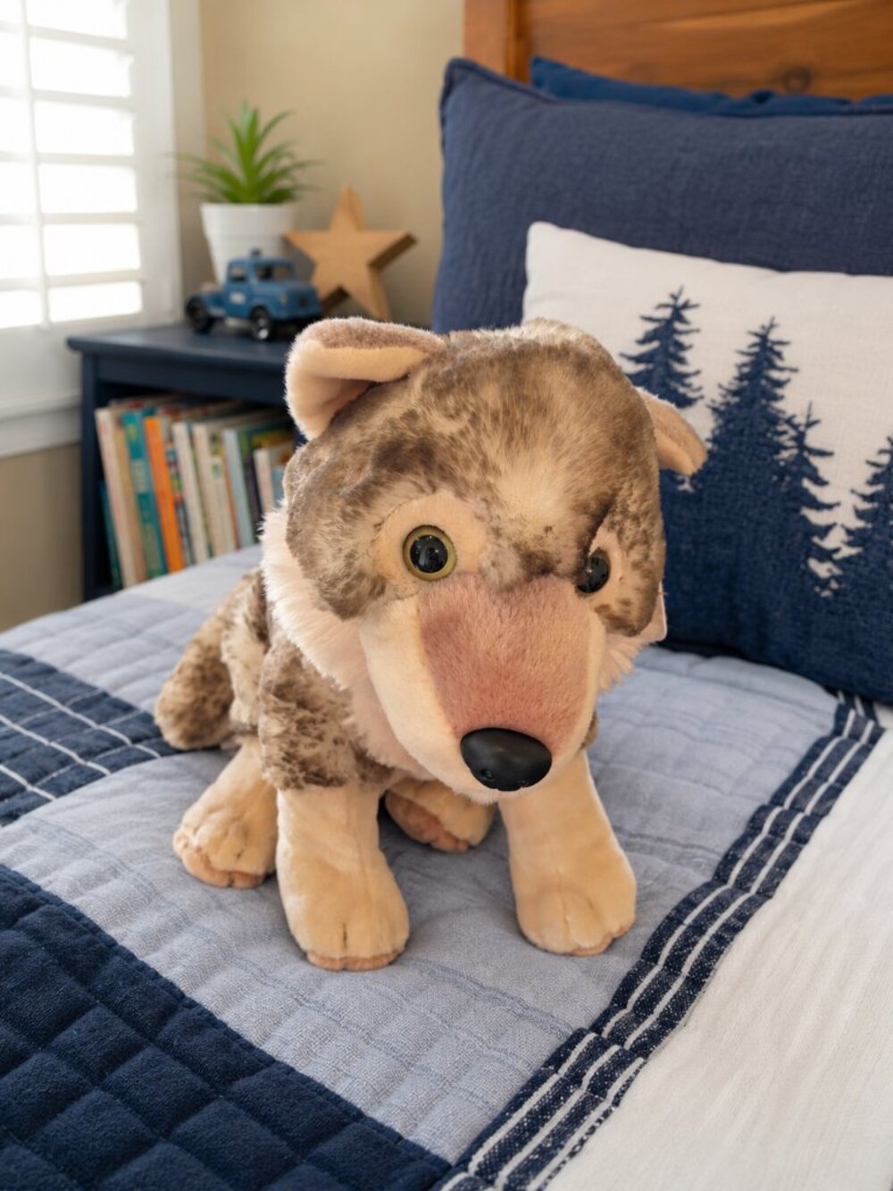 Wild Republic Cuddlekins Wolf Cub Plush Stuffed Animal 12"